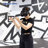 Renixsim Plataforma de realidad virtual Inmersiva Interactivo Multijugador 9d Game Arcade Machine