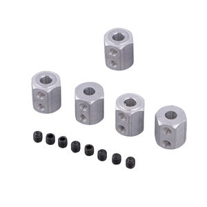 Custom5/<span class=keywords><strong>16</strong></span> Unc Tuercas de acoplamiento Rueda hexagonal Acoplador de acero inoxidable Pieza de sistema de visión artificial - Product Image 4