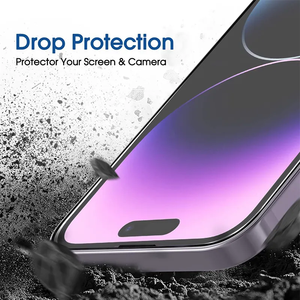 Protection d'écran en verre trempé renforcé AFS High Aluminum 2.5D, dureté 9H, anti-chocs, anti-traces de doigts, qualité AAA pour <span class=keywords><strong>Hotwav</strong></span> - Product Image 4