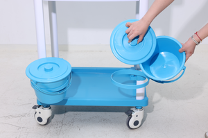 Ziekenhuistrolley Luxe medicijnenwagen Spoedbehandeling Medicijndistributiewagen - Product Image 2