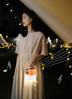 Haut-parleurs LED extérieur solaire Camping lumière bluetooth haut-parleur musique haute qualité Portable sans fil Gadgets électroniques nouveau 2025
