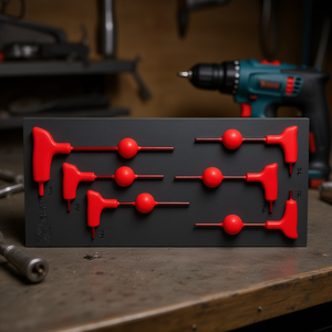 ชุดอุปกรณ์เครื่องมือลม 519 M 280HXTXV สีแดง ชุดเครื่องมือด้ามจับรูปตัว T - Product Image 3