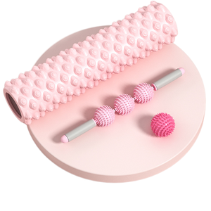 CZFIT Ensemble de rouleaux en mousse portables et confortables, rouleau en EVA 45 cm, durable, unisexe, pour massage des tissus profonds, pour la remise en forme et le yoga - Product Image 3