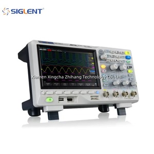 Siglent Oscilloscope numérique 2 canaux SDS1104X-E 100 MHz 200 MHz, Oscilloscope à superphosphore 4 canaux avec décodeur standard, Gris - Product Image 2