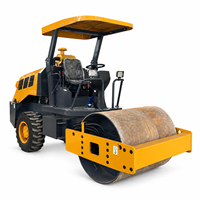 Compacteur de sol à tambour unique YSW204 avec vibration hydraulique 50 Hz pour travaux de terrassement