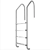 Wholesale price SL Stainless Steel Three Step Pool Stairs Pool Ladder with handle For Swimming Pool