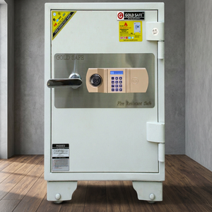 Fireproof Hotel Safes WELKO HS25 E Gold Key <b>Lock</b> Stainless Steel - Product Image 3