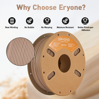 Eryone Wood PLA 1.75mm 1kg Filament pour imprimante 3D PLA Deep Wood