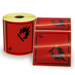 Un3480 un3481 nguy hiểm ăn mòn hóa chất cảnh báo nhãn dính nhãn dán chuyển nhiệt vận chuyển nhãn - Product Image 5