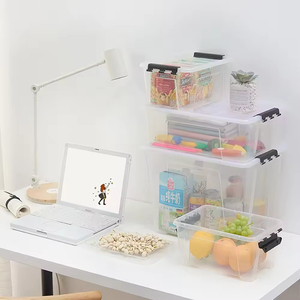 Vendita calda snack impilabili frutta artigianato organizzatore Desktop posizionamento <span class=keywords><strong>scatola</strong></span> di plastica trasparente - Product Image 6