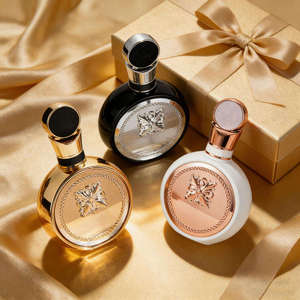<span class=keywords><strong>Parfum</strong></span> en spray unisexe original en gros, <span class=keywords><strong>parfum</strong></span> léger rond en forme de bouclier, longue durée, aux notes de bois d'agar et florales - Product Image 2