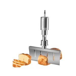 Affettatrice automatica per pane ad ultrasuoni fig cookie cutting machine con lama in titanio