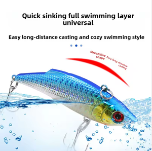 Aotuo - Señuelo Artificial de Plástico ABS de 7 cm y 10 g con Sonajero, Cebo Artificial para Pesca de Lubina en Agua Dulce - Product Image 4