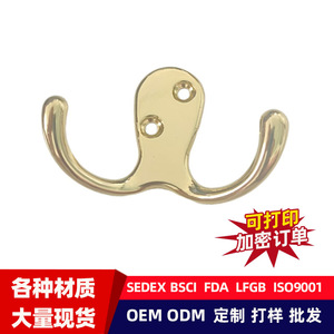 Zinc Alloy Wall Hook Round Shape For Hanging Clothes Towels And Bath Sponges Behind Doors Or On Walls - Product Image 5