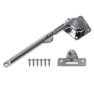 Haidibosi - Varilla de Soporte Hidráulica para Puerta, Aleación de Zinc, Herraje para Puerta Abatible, Mecanismo de Amortiguación Ajustable, Par - Product Image 5