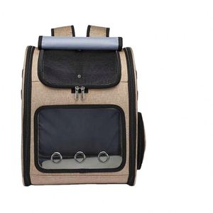 BSCI Factory Super breathable large capacity portable pet <b>backpack</b> Dog Travel bag <b>Cat</b> and dog <b>backpack</b> mochila para - Product Image 1