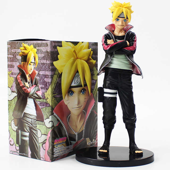 22cm Anime Naruto Action Figure Uzumaki Boruto Naruto Pai Filho