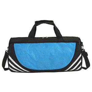 Custom Logo Women Men Workout Tote Sports Nylon Gym <b>Bag</b> Travel <b>Duffel</b> <b>Bag</b> With Wet Pocket Shoes Fitness Yoga <b>Bags</b> - Product Image 4