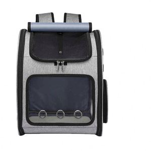BSCI Factory Popular styles Breathable mesh <b>cat</b> and dog tote bag Portable airline approved pet <b>backpack</b> - Product Image 1