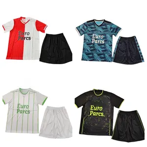 24 25鹿特丹费耶诺尔足球俱乐部队穿儿童足球衫足球衫