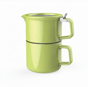 OEM Ceramic <strong>teapot</strong> for <strong>one</strong> with filter for tea brewing <strong>Teapot</strong> for <strong>one</strong> Set with <strong>Cup</strong> and Infuser - Product Image 5