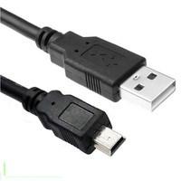 Cable de Carga USB Mini Universal de 1.5m para GoPro Hero 4/3/3+ HD, Accesorio para Cámara Deportiva