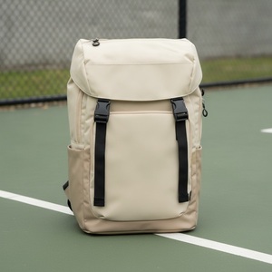 Grand sac à dos de pickleball, capacité de 6 raquettes, nylon imperméable, logo personnalisé, vente en gros, sac à dos pour raquettes de tennis et de padel - Product Image 3