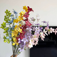 Kunstmatige jasmijnbloemen groothandel bruiloft hotel zijden bloemen buitenlandse handel bloemdecoraties buiten nepbloemen