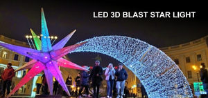 Nouvelles décorations lumineuses LED IP44 étanches pour l'extérieur, éclairage étoilé pour Halloween, Noël et les fêtes, en PVC pour aménagement paysager - Product Image 6