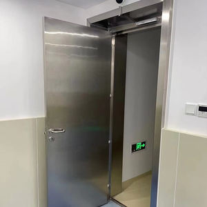 Porte <span class=keywords><strong>Linde</strong></span> à double battante automatique <span class=keywords><strong>de</strong></span> haute qualité Porte en acier anti-rayonnement facile à installer pour CT - Product Image 5