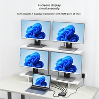 Amplificateur Répéteur Répartiteur HDMI 1 entrée 4 sorties 1x4 30M 4K*2K 30Hz avec alimentation et prise en charge 3D