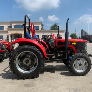 รถแทรกเตอร์ดีเซล 4x4 ขับเคลื่อน 4 ล้อ ผลิตในจีน คุณภาพคุ้มราคา ขายดี กำลัง 90 แรงม้า 100 แรงม้า 120 แรงม้า พร้อมที่ตักด้านหน้า สำหรับการเกษตร - Product Image 4
