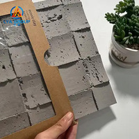 Carreaux légers et flexibles en pierre naturelle, nouvelle texture de pierre taillée, revêtement mural flexible en pierre