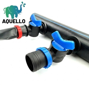 Valvola di bypass per connettore a nastro per irrigazione a micro-spruzzo, sistema di irrigazione a pioggia su misura, connettore per tubo a nastro per irrigazione - Product Image 1