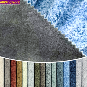 Hometextile Poly sang trọng <span class=keywords><strong>Velour</strong></span> sofa vải supersoft bọc RẮN SANG TRỌNG nghiền nát nhung vải cho sofa đồ nội thất - Product Image 6