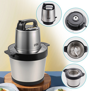 Winningstar Cross-Border Home Kitchen Meat Grinder/Blender/Cutter with Two Speed <b>Settings</b> - Product Image 3