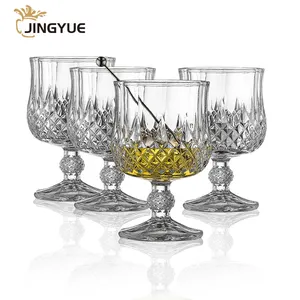 Bulkbrandewijn Snifters Jingyue Premium 205Ml 7Oz 4 Verpakkingen Kleine Loodvrije Crystal Crandy Liquor Glazen Geschenkset Voor Wodka Brandewijn Whi