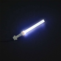 Sabre laser LED alimenté par USB, sabre lumineux, figurines de guerres spatiales, ensembles de blocs de construction d'anime, épées, armes et pistolets militaires