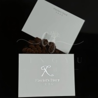 Impresión de Tarjetas de Papel Comercial Personalizadas de Alta Calidad Reciclables / Tarjetas de Felicitación / Tarjetas de Agradecimiento / Postales
