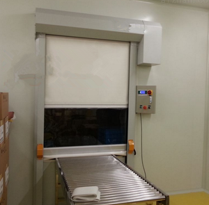 Precios Económicos en China para Puertas Enrollables de <span class=keywords><strong>PVC</strong></span> Transparente, Puerta Enrollable Rápida Transparente para el Manejo de Materiales en Transportadores - Product Image 6
