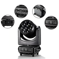 Igracelite 7x60W LED Bee Eye Moving Head Light IP65 Projecteur d'extérieur à effet kaléidoscope, Wash, Beam, Zoom, contrôle par pixel, DMX pour scène