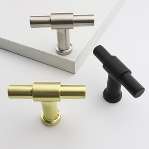 T-shaped Round Cabinet <strong>Knobs</strong> Zinc Alloy Furniture Handles Cupboard <strong>Door</strong> Drawer Pulls Hardware Accessories - Product Image 5