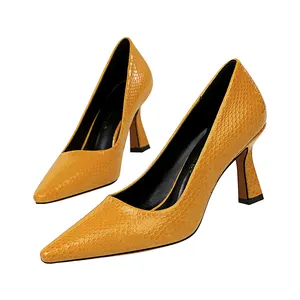 European Fashion Big Size Sexy High Heels Stiletto Women Dress Shoes Pointed Toe Party Ladies High Heel Shoes