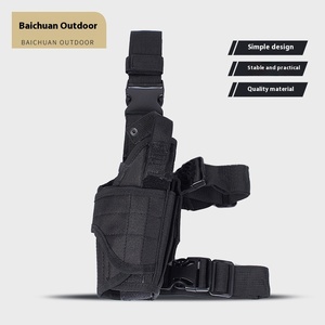 Sac de jambe tactique camouflage personnalisé, à extraction rapide, ensemble de jambe d'extérieur portable, accessoire de suspension pour la chasse - Product Image 5