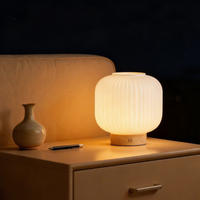 Lampe de table européenne de luxe personnalisée, lumière ambiante à intensité variable pour cadeaux promotionnels et fournitures hôtelières, usage domestique et commercial haut de gamme