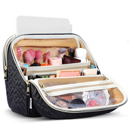 Sacs de toilette cosmétiques imperméables personnalisés Haoran, grandes trousses de maquillage, trousse de maquillage, bolsas de maquillaje en gros