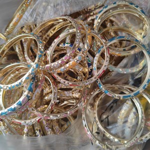สร้อยข้อมือเคลือบลายดอกพลัมพร้อมสร้อยข้อมือเคลือบลายดอกไม้เพชรสร้อยข้อมือแฟชั่นย้อนยุคสำหรับผู้หญิง - Product Image 6