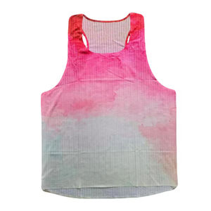 Chaleco Deportivo Personalizado con Logotipo para Mujer, para Maratón, Forma Rectangular, de Tela, para Correr por Senderos, Sin Mangas, de Secado Rápido - Product Image 2
