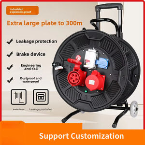 Carrete de <span class=keywords><strong>Cable</strong></span> a prueba de explosiones a prueba de agua de 380V 32A trifásico de cuatro hilos <span class=keywords><strong>5</strong></span> núcleos 6 metros cuadrados carrete de bobinado de almacenamiento arrastre - Product Image 5