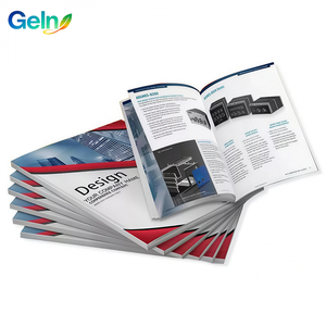 Impression de catalogues <span class=keywords><strong>d</strong></span>'entreprise personnalisés, faible MOQ 50 pièces, impression offset couleur CMYK, papier couché premium, plastification, carton, format A5 - Product Image 2